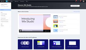 website builder with templates